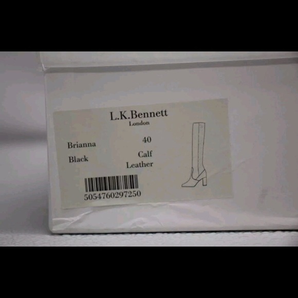L.K. Bennett Brianna Knee Boot US Size 10 - Picture 7 of 8